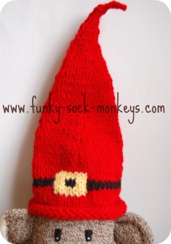 halloween witch hats red sock monkey