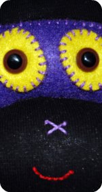 sock monkey craft animal
