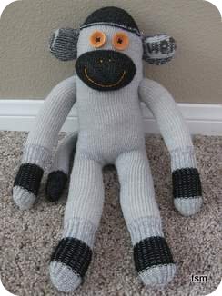 wigwam diabetic sock monkey
