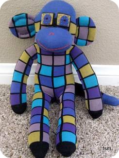 funky sock monkey pictures