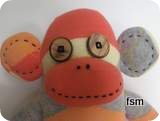 argyle sock monkey picture