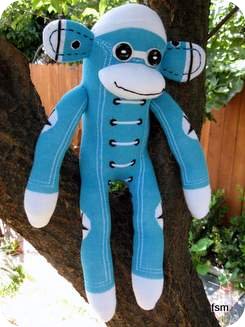 sock monkey toy picture